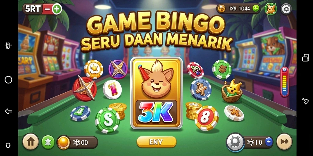 Gameplay seru dan interaktif saat bermain Bingo di 5RT.
