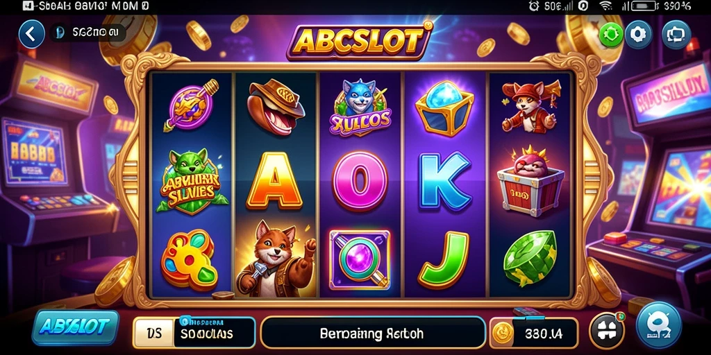 Screenshot utama game ABCSLOT menampilkan gameplay slot yang menarik dan interaktif.