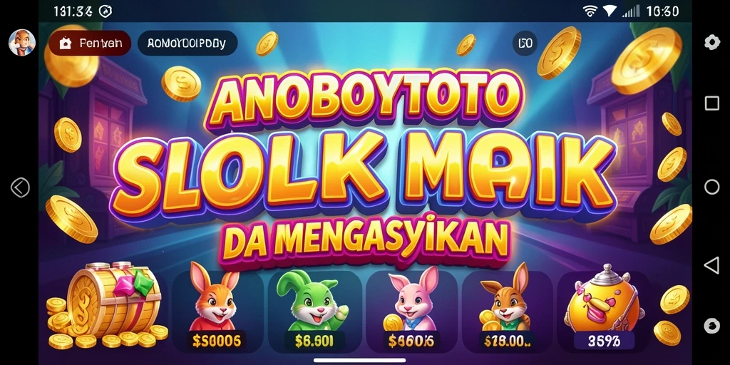 Gameplay seru ANOBOYTOTO dengan berbagai pilihan mesin slot.