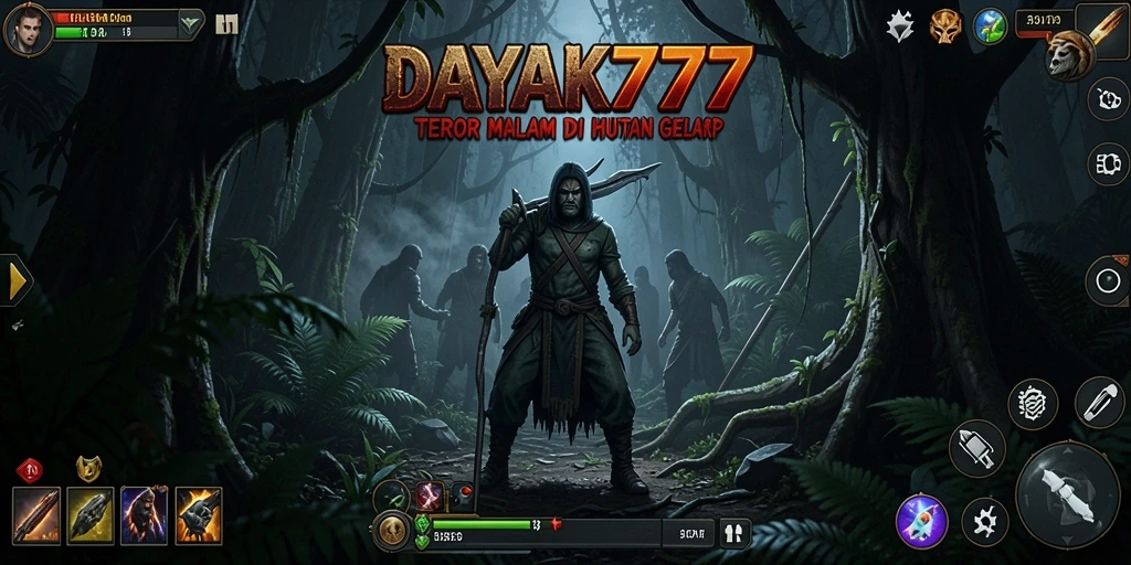 Menampilkan gameplay menegangkan di hutan yang angker.