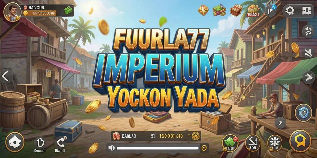 Screenshot gameplay FURLA77 menampilkan dinamika membangun bisnis Tycoon.