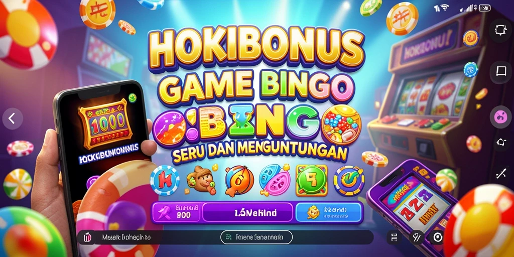 Tangkapan layar HOKIBONUS menampilkan gameplay Bingo yang mendebarkan.