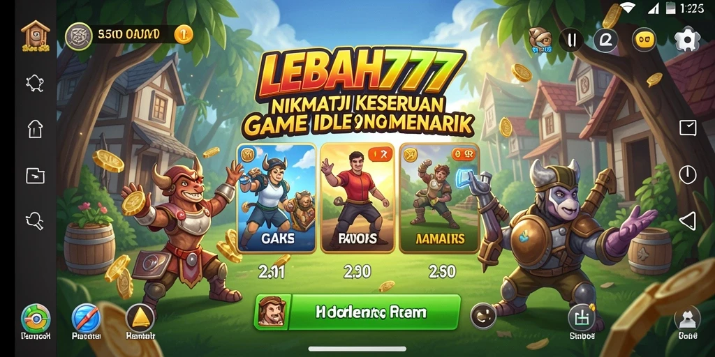Screenshot gameplay <strong>LEBAH777</strong> yang seru dan penuh warna.
