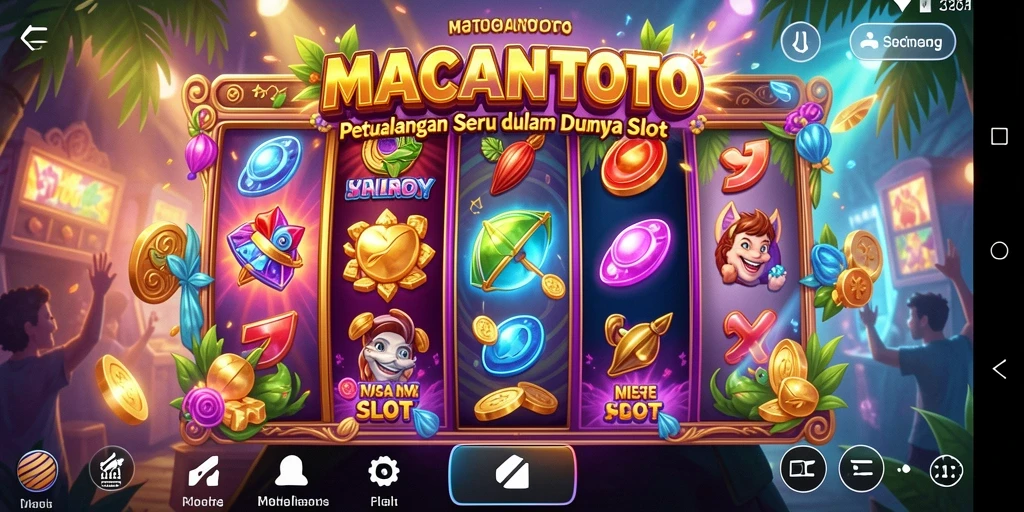 Screenshot permainan <strong>MACANTOTO</strong> memperlihatkan keseruan gameplay yang menawan.