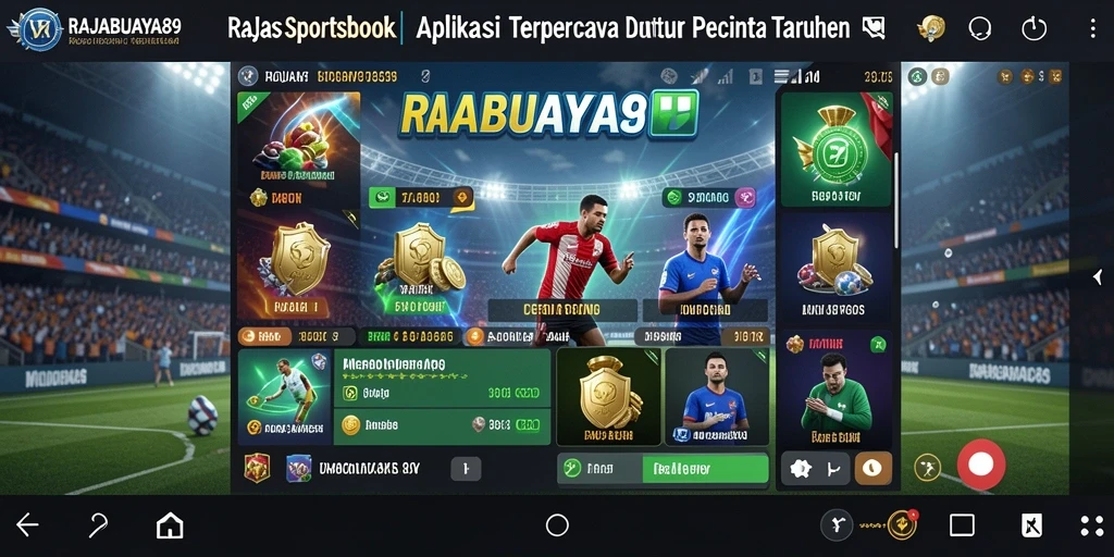Tampilan menarik dari gameplay RAJABUAYA89 untuk taruhan olahraga.