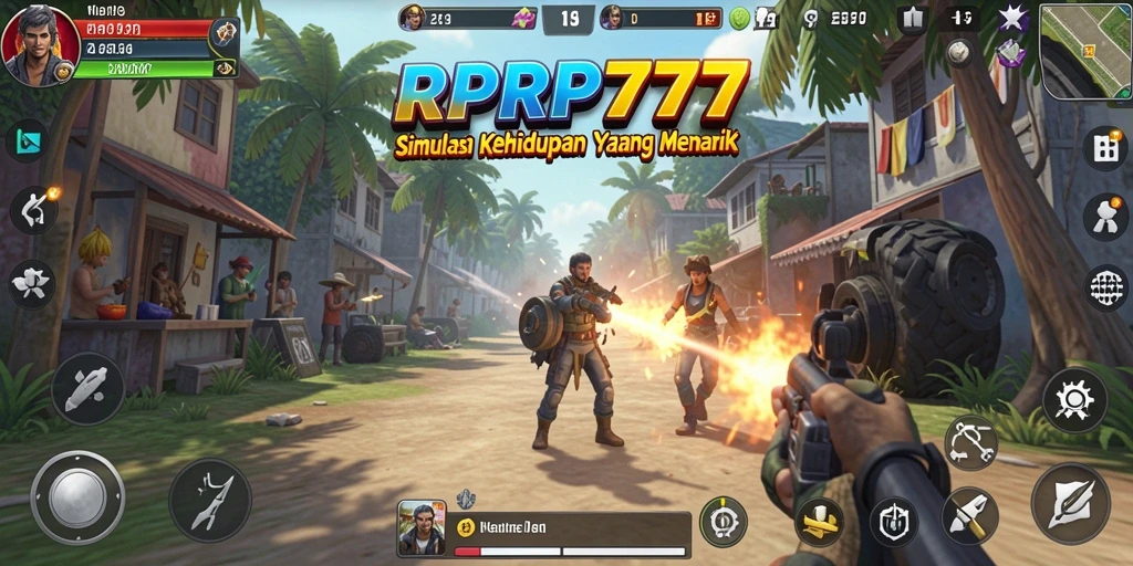 Screenshot gameplay RPRP777 menampilkan aktivitas interaktif yang menarik.