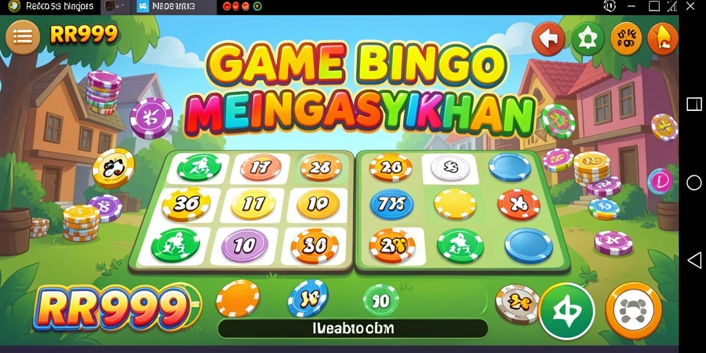 Tampilan gameplay seru RR999 dalam permainan Bingo yang menantang.