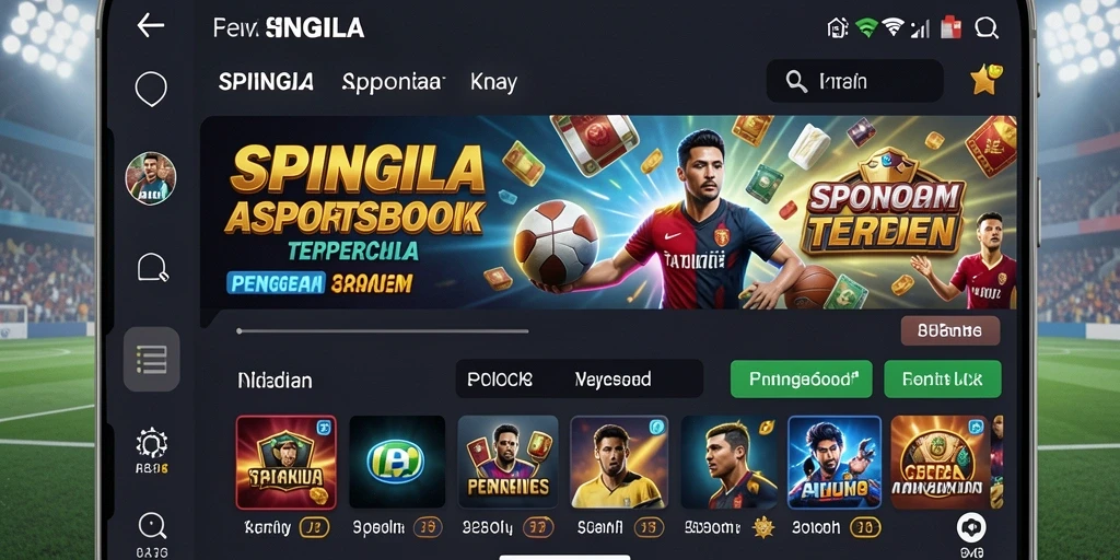 Screenshot gameplay SPINGILA yang menunjukkan antarmuka taruhan yang menarik.