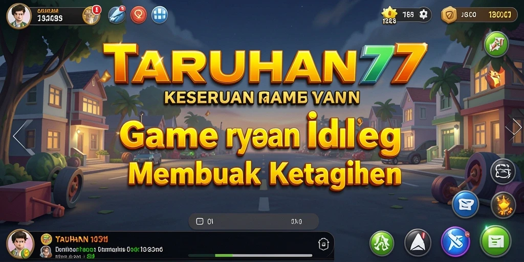 Tangkapan layar gameplay TARUHAN77 yang menunjukkan aksi Idle yang seru.