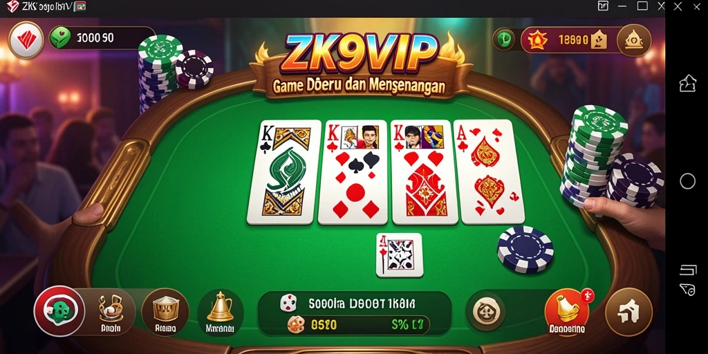 Tampilan gameplay menarik dari ZK9VIP yang seru dan penuh strategi.